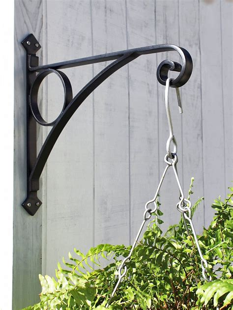 metal brackets for hanging plants|12 inch outdoor plant hangers.